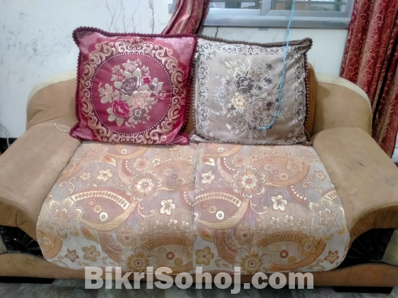 Two seater 2 pieces sofa will be sold.